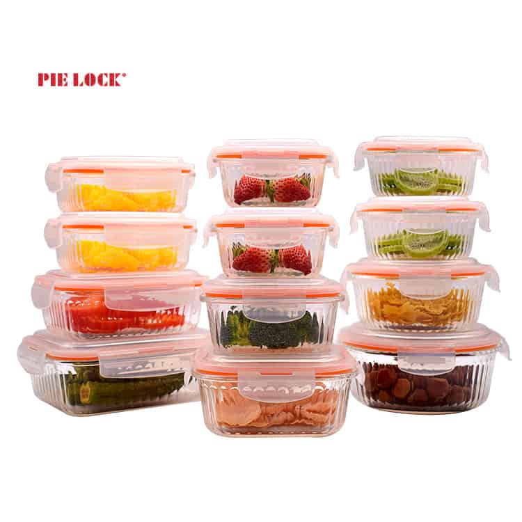 12-Piece Glass Food Container Set with BPA-Free lids - Customized Glass  Food Containers & Mug & Bowls Manufacturer .