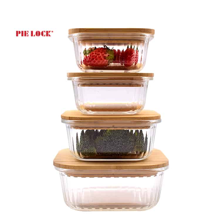 12-Piece Glass Food Container Set with BPA-Free lids - Customized Glass  Food Containers & Mug & Bowls Manufacturer .