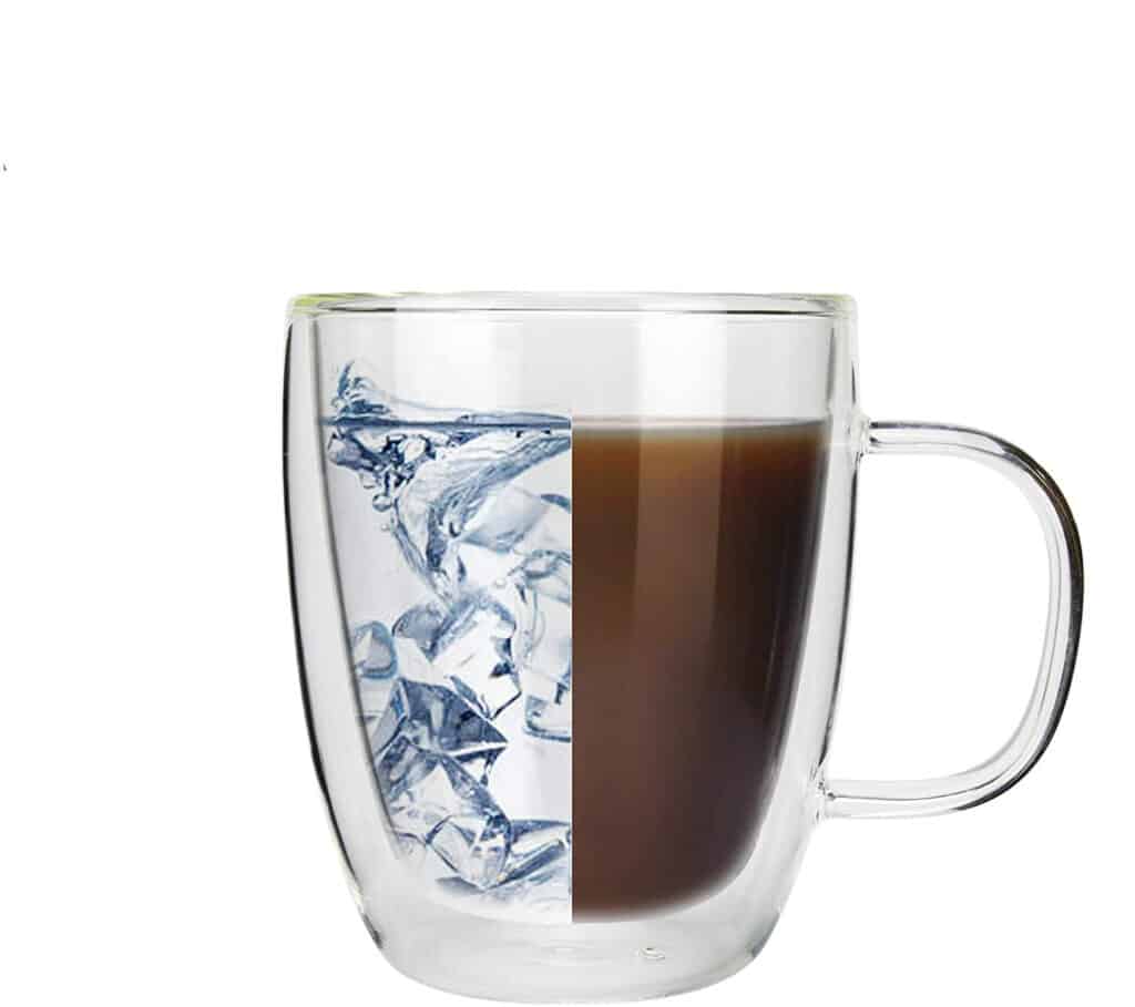 wholesale glass coffee mugs