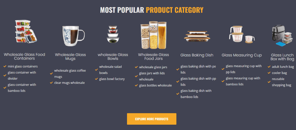 product category