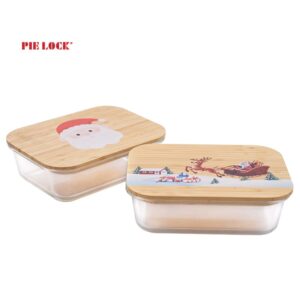 christmas customized food container set