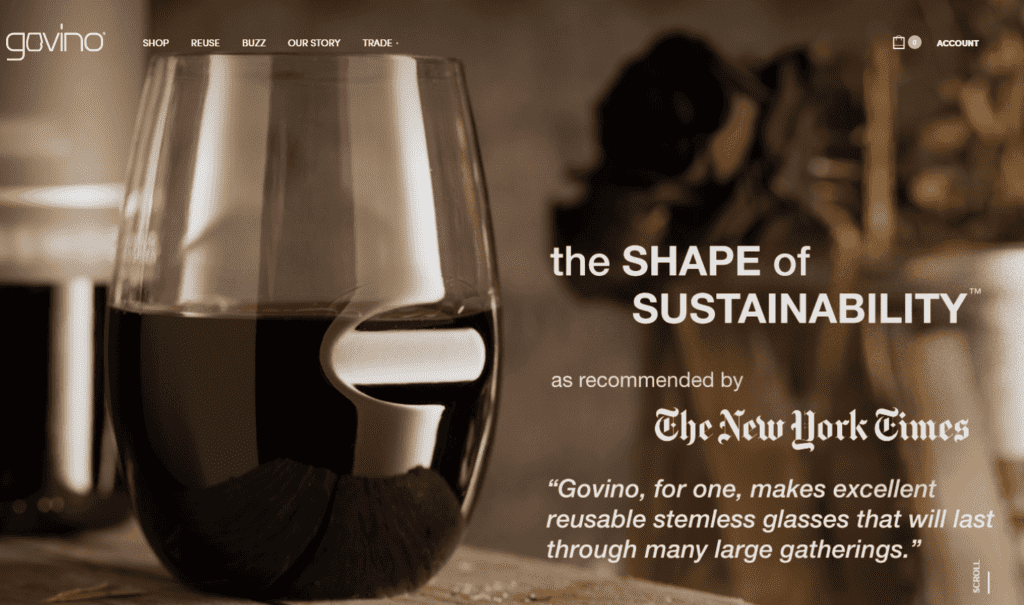 Govino drinkware