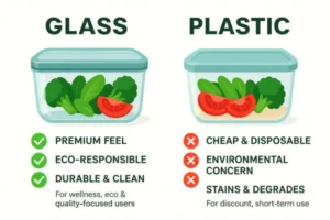 vidrio plástico comparar