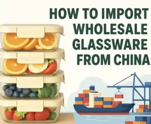 cristalería de importación