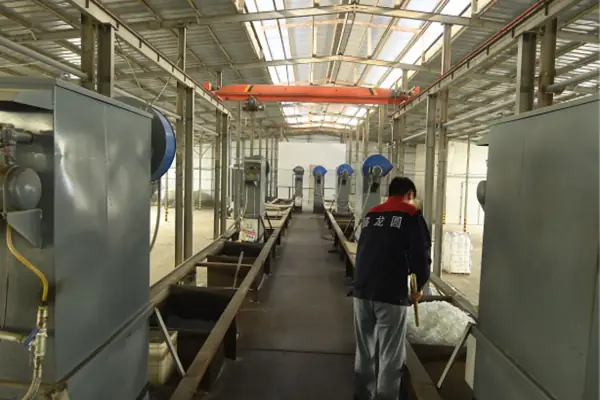 control de calidad del material de los vasos de cristal